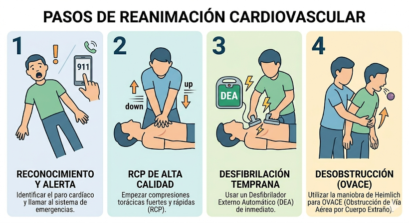 Paciente consciente tosiendo