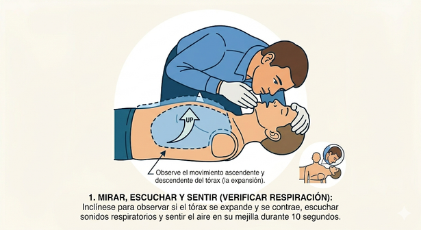 Ver: observar movimiento del tórax